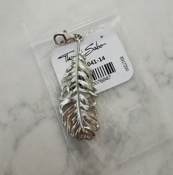 Thomas Sabo feather pendant - Picture 1 of 3